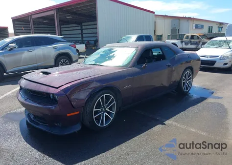 2021 Dodge Challenger R/T из США, поврежденный, VIN 2C3CDZBT6MH517483